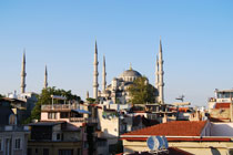 Blu Mosque roof